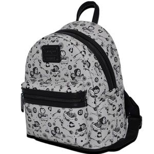 NWT Laika Coraline Tattoo Loungefly Mini Backpack all over print EXCLUSIVE
